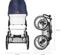 Детская коляска-люлька Navington Caravel (колеса 12 диаметра) с поворотными колесами