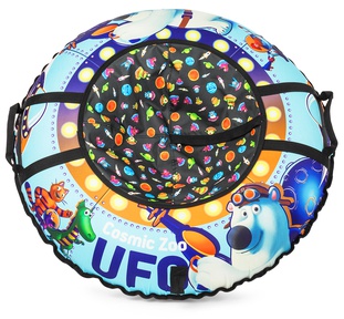Надувные санки-ватрушка (тюбинг) Cosmic Zoo UFO
