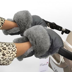 Муфта-рукавички для коляски Esspero Christoffer (Натуральная шерсть)