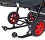 Санки-коляска SNOW GALAXY City-1 на больших Eva колесах+сумка+варежки 