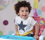 Happy Baby GOODIE яркий стульчик для кормления