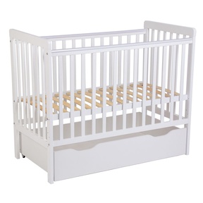 Кровать Polini kids Simple 310-03 (на ножках, выкатной ящик, доп бортик)