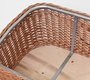 Коляска Lonex Classic Retro 2 в 1 белый ротанг