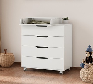 Комод Incanto LUNNA ЮГ 800/4 с органайзером 