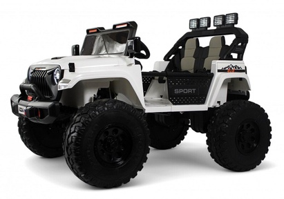 Детский электромобиль-трансформер Rivertoys Jeep A222AA с пультом 