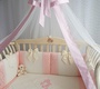 Набор в детскую кроватку для новорожденных Ecoline Сочная Пудра