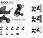 Детская коляска Riko Basic Vest Lux 2 в 1