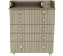 Детский комод Incanto CHARM МДФ 800/5