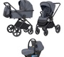 Детская коляска Carrello Ultimo CRL-6521 Chrome 3в1 (регулировка высоты) 