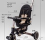 Велосипед Amarobaby MultiRide складной, легкий