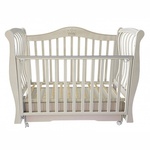 Детская кровать Антел Luiza 33 с фигурными спинками и декоративной резьбой 