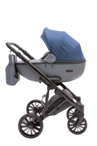 Детская коляска Everflo Soft 3 в 1 (эко кожа+ткань) с автолюлькой
