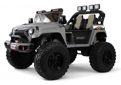 Детский электромобиль-трансформер Rivertoys Jeep A222AA с пультом 