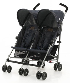 Коляска для двойни Maclaren Twin Triumph Denim DSE12022