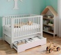Детская кровать Sweet Baby Vittoria с маятником и ящиком