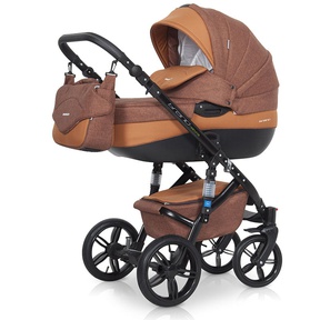 Детская коляска Riko Bruno Natural 3 в 1 