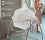 Колыбель Sweet Baby Melodia 2в1 с датчиком движения