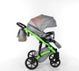 Детская коляска 3 в 1 TAKO NEON (светится в темноте) 