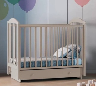 Кровать Лель-Кубаньлессстрой Кубаночка-5 (маятник универсальный, с ящиком)