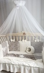 Набор в кроватку для новорожденных Ecoline Плюш 13 предметов