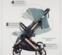 Прогулочная коляска RANT basic VORTEX RA304 (перекидная ручка) 
