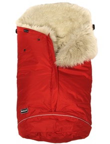 Зимний конверт Bozz из овчины с длинным ворсом (очень теплый) в коляску