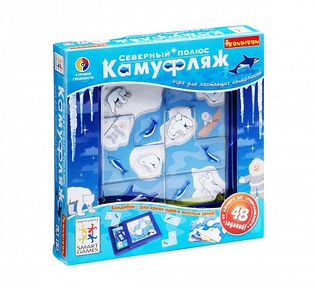 Камуфляж детская логическая игра BONDIBON SMARTGAMES