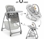 Стульчик для кормления Agex Seat’n Sleep 3в1 