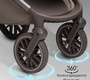Коляска Amarobaby Phenom 2в1 с термолюлькой
