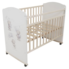 Детская кровать Indigo MY DREAM (колесо, качалка)