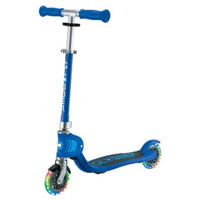 Детский двухколесный самокат Globber Flow Foldable Junior Lights