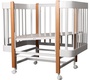 Кровать Indigo Tiny продольный маятник на колесах