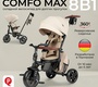 Складной велосипед Qplay Comfo Max T70 с поворотным сидением