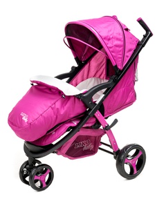 Прогулочная трехколесная коляска Liko Baby ВТ 1218В с большим спальным местом