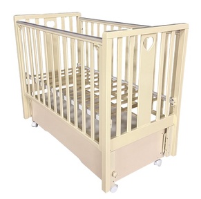 Детская кровать Кедр Лада (Lada) с маятником, автостенкой, ящиком