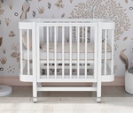 Кровать Incanto MIMI ЮГ маятник, колеса, автостенка 