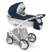синий жаккард-серая экокожа