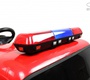 Детский электромобиль Rivertoys A555AA (пожарная машина)