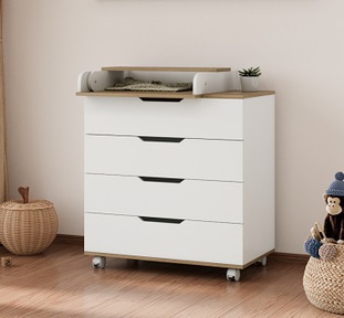 Комод Incanto LUNNA ЮГ 800/4 с органайзером 