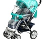 Прогулочная коляска Liko Baby AU 258 с перекидной ручкой