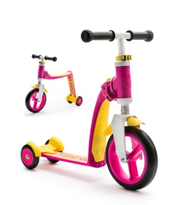 Трехколесный самокат-беговел (трансформер) Scoot&Ride Highway Baby Plus