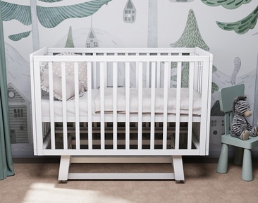 Детская кровать Incanto ANNIKEN New маятник, автостенка 