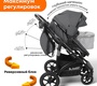 Коляска трансформер Bubago Zoom 3в1 с автокреслом