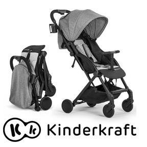 Прогулочная коляска KinderKraft Pilot с накидкой на ножки