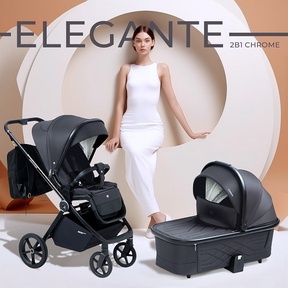 Коляска Sweet Baby ELEGANTE Chrome 2в1