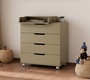 Комод Incanto LUNNA ЮГ 800/4 с органайзером 