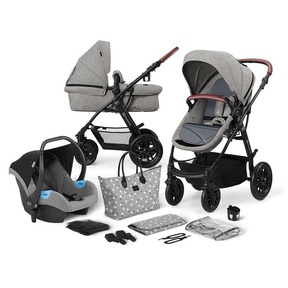 Коляска 3 в 1 Kinderkraft XMOOV с сумкой для мамы