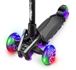 Самокат Small Rider Premium Pro 2 с ревом мотора и подсветкой 