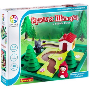 Логическая игра Bondibon Красная Шапочка и серый волк