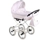 Коляска Lonex Classic Retro 2 в 1 белый ротанг